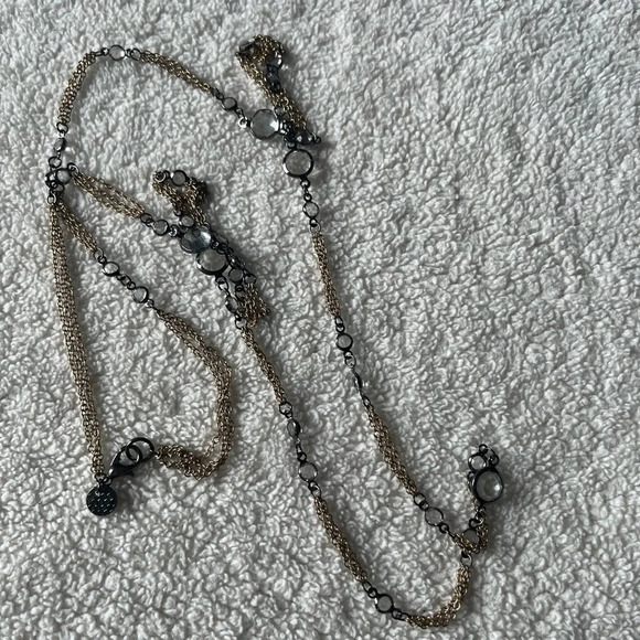 Marlyn Schiff long chain necklace, like new - Picture 4 of 9